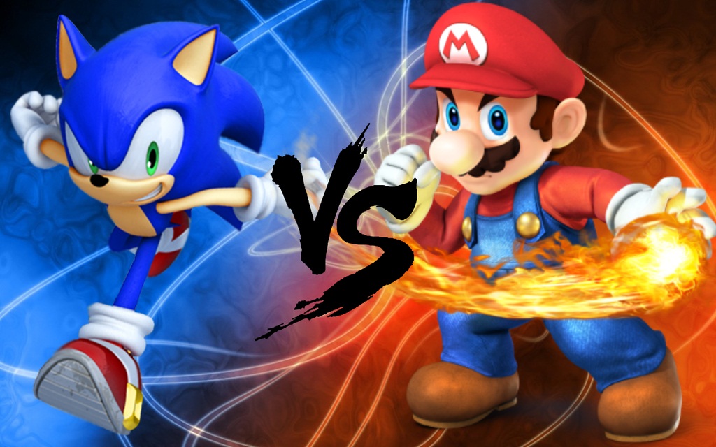 Mario vs Sonic